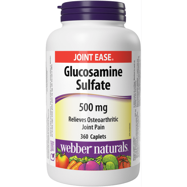 Glucosamine Sulfate  500 mg  360 Caplets, image-hi-res