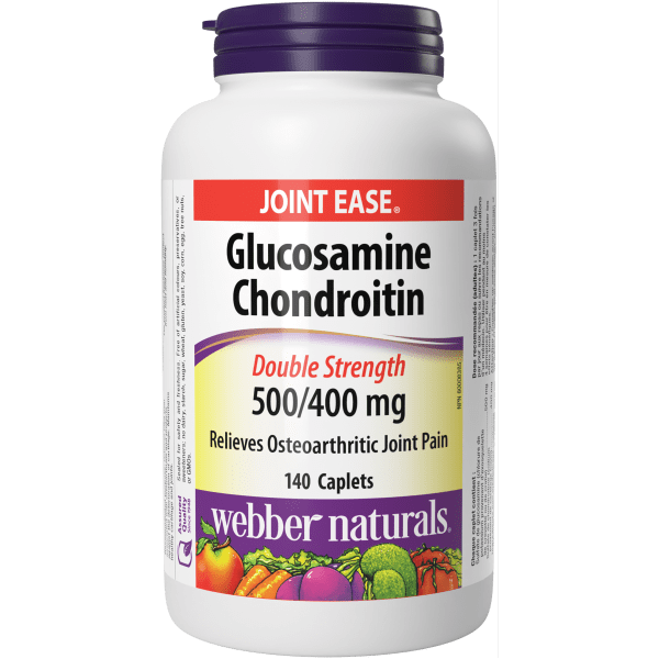 Glucosamine Chondroitin Double Strength  500/400 mg  140 Caplets, image-hi-res