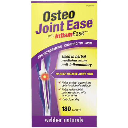 Osteo Joint Ease™ with InflamEase™ and Glucosamine, Chondroitin MSM   140 Easy-Swallow Caplets, image-hi-res