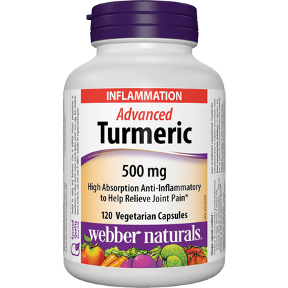 Advanced Absorption Turmeric  500 mg  120 Vegetarian Capsules, image-hi-res