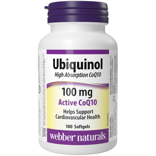 Ubiquinol Active CoQ10  100 mg  100 Softgels, image-hi-res