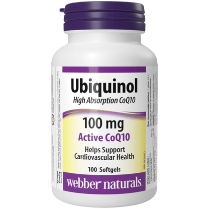 Ubiquinol Active CoQ10  100 mg  100 Softgels, image-hi-res