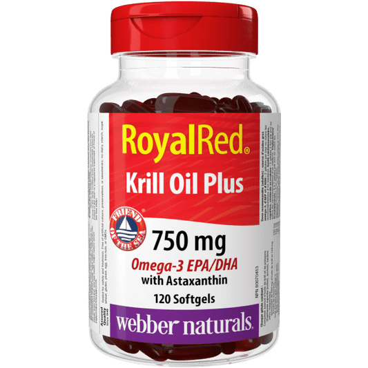 Krill Oil Plus with Astaxanthin  750 mg  120 Softgels, image-hi-res
