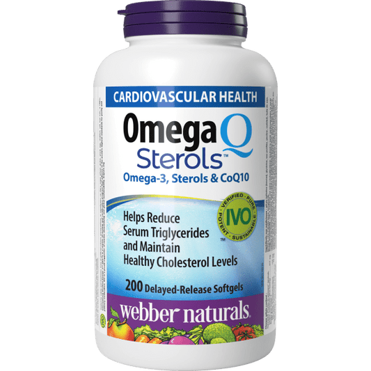 OmegaQ Sterols™ Omega-3, Sterols & CoQ10   200 Softgels, image-hi-res