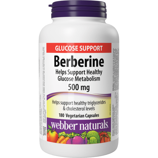 Berberine  500 mg  180 Vegetarian Capsules, image-hi-res