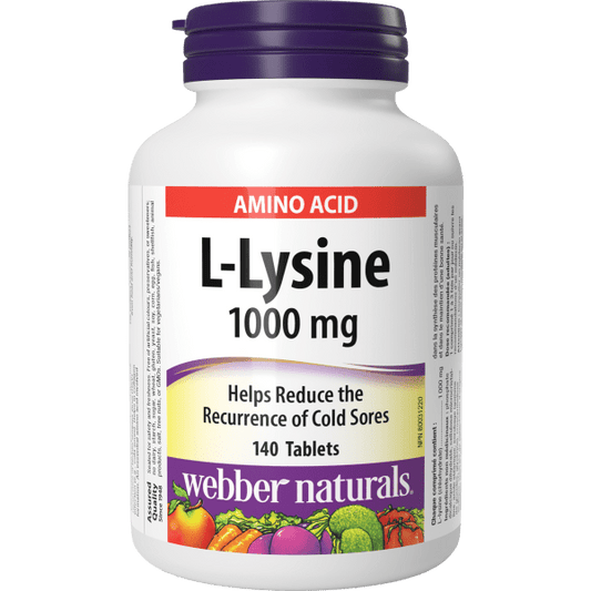 L-Lysine  1000 mg  140 Tablets, image-hi-res