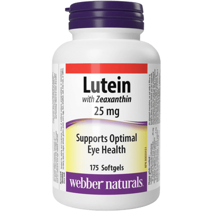 Lutein with Zeaxanthin  25 mg  175 Softgels, image-hi-res