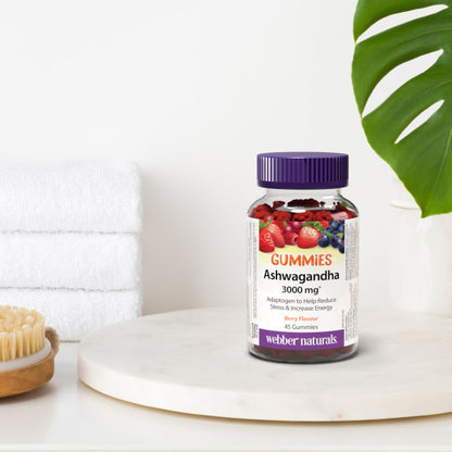 Ashwagandha Gummies Berry for Webber Naturals|v|hi-res|WN3942