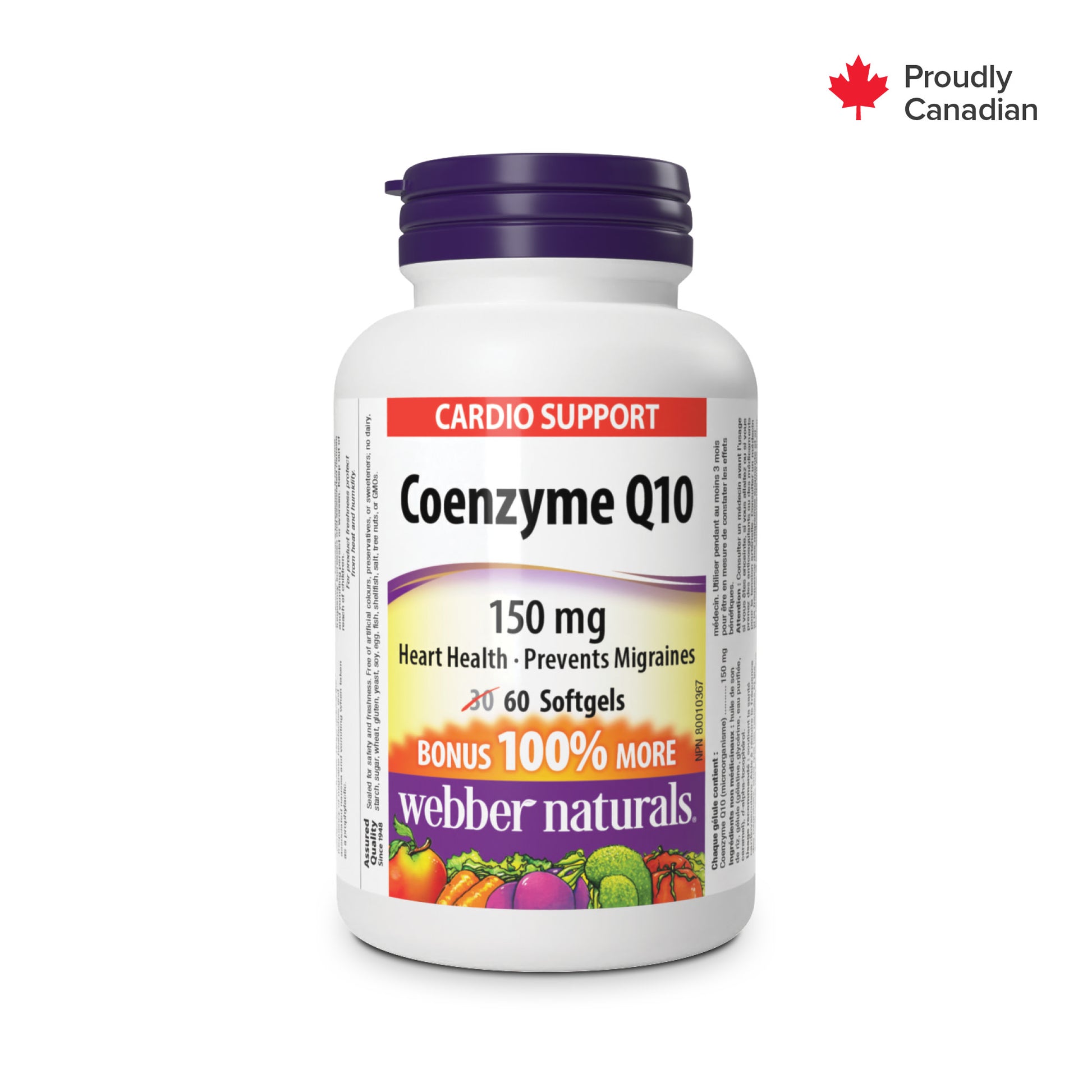 Coenzyme Q10 150 mg for Webber Naturals|v|hi-res|WN3856