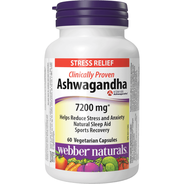 Ashwagandha  7200 mg  60 Vegetarian Capsules, image-hi-res