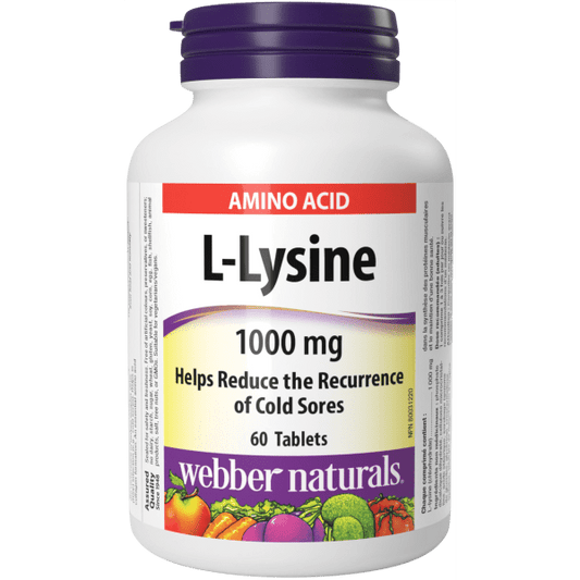 L-Lysine 1000 mg for Webber Naturals|v|hi-res|WN3233