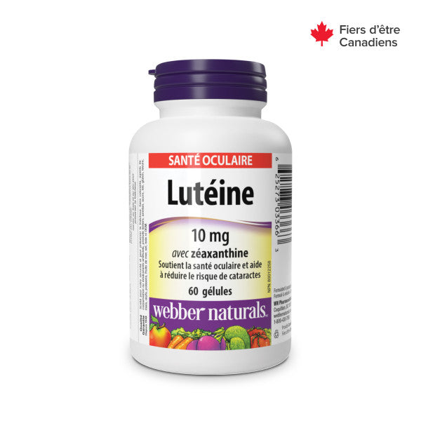 Lutein with Zeaxanthin 10 mg for Webber Naturals|v|hi-res|WN3366