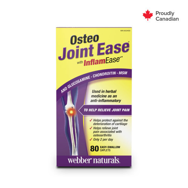 Osteo Joint Ease® with InflamEase® and Glucosamine Chondroitin MSM for Webber Naturals|v|hi-res|WN3375