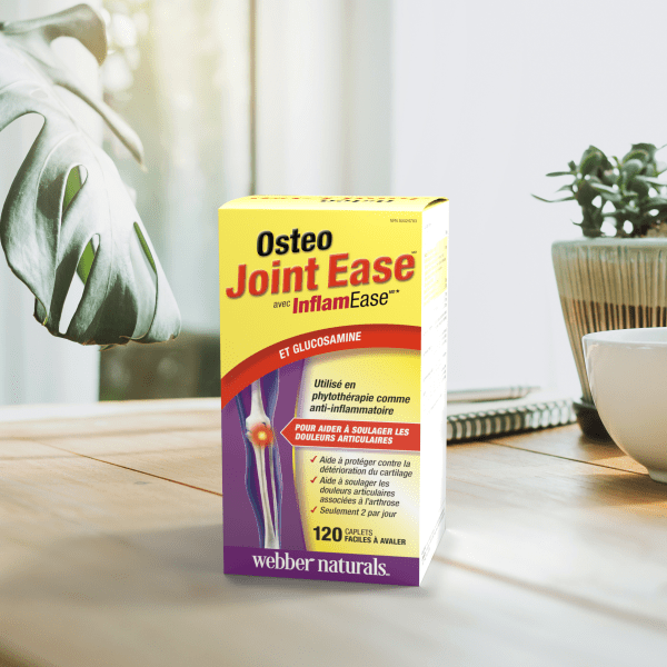 specifications-Osteo Joint Ease avec InflamEase et Glucosamine for Webber Naturals