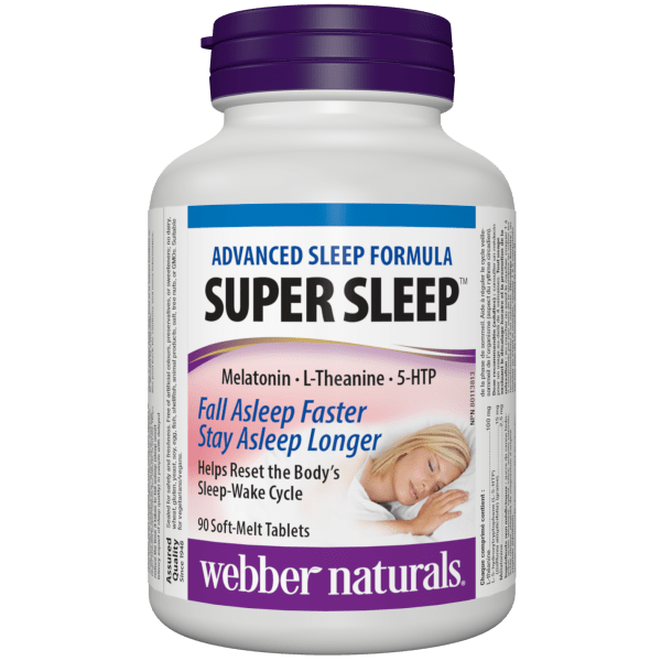 Super Sleep Advanced Sleep Formula for Webber Naturals|v|hi-res|WN5282