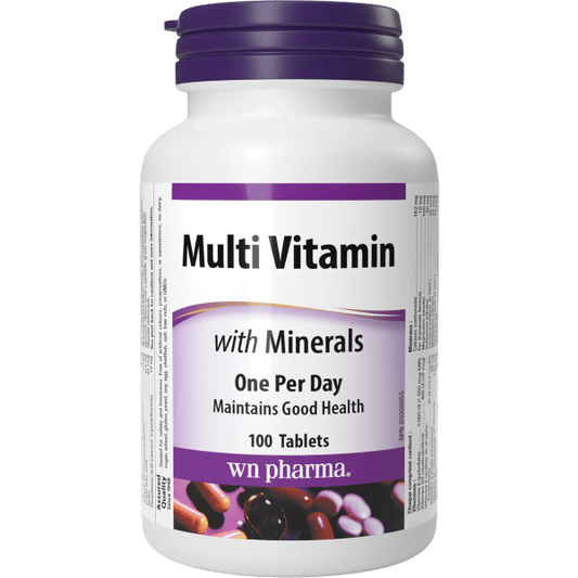 Multi Vitamin with Minerals One Per Day for WN Pharma®|v|hi-res|WN3141