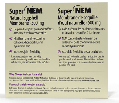 NEM 500 mg Vegetarian Capsules for Webber Naturals|v|hi-res|WN5216