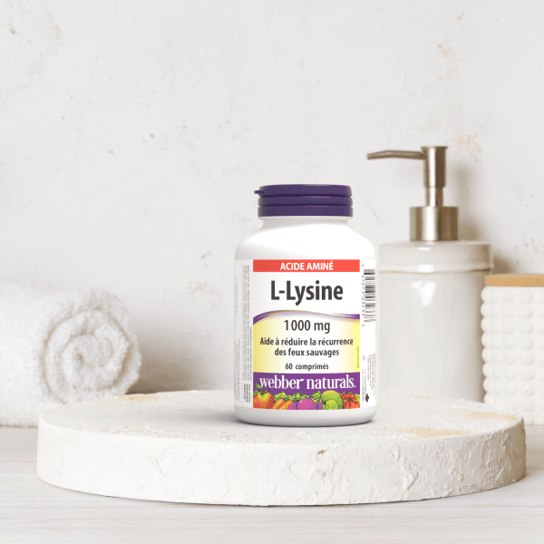 specifications-L-Lysine 1 000 mg for Webber Naturals