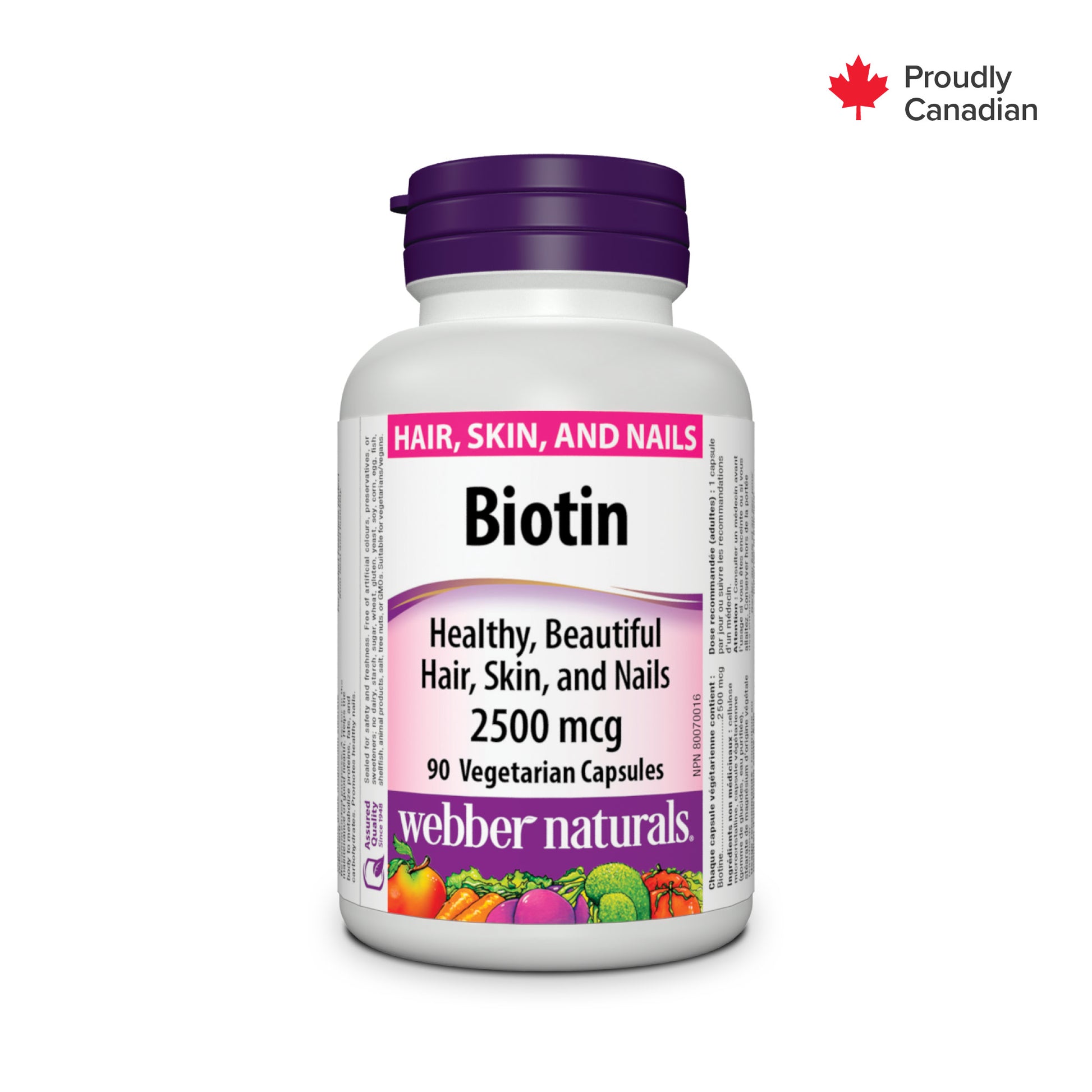 Biotine 2 500 mcg for Webber Naturals|v|hi-res|WN3291
