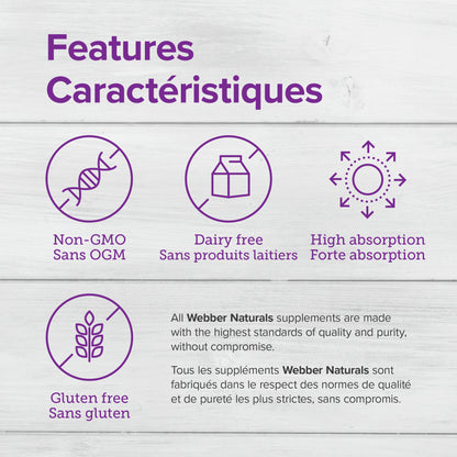 specifications-Zinc 15 mg for Webber NaturalsWN3920