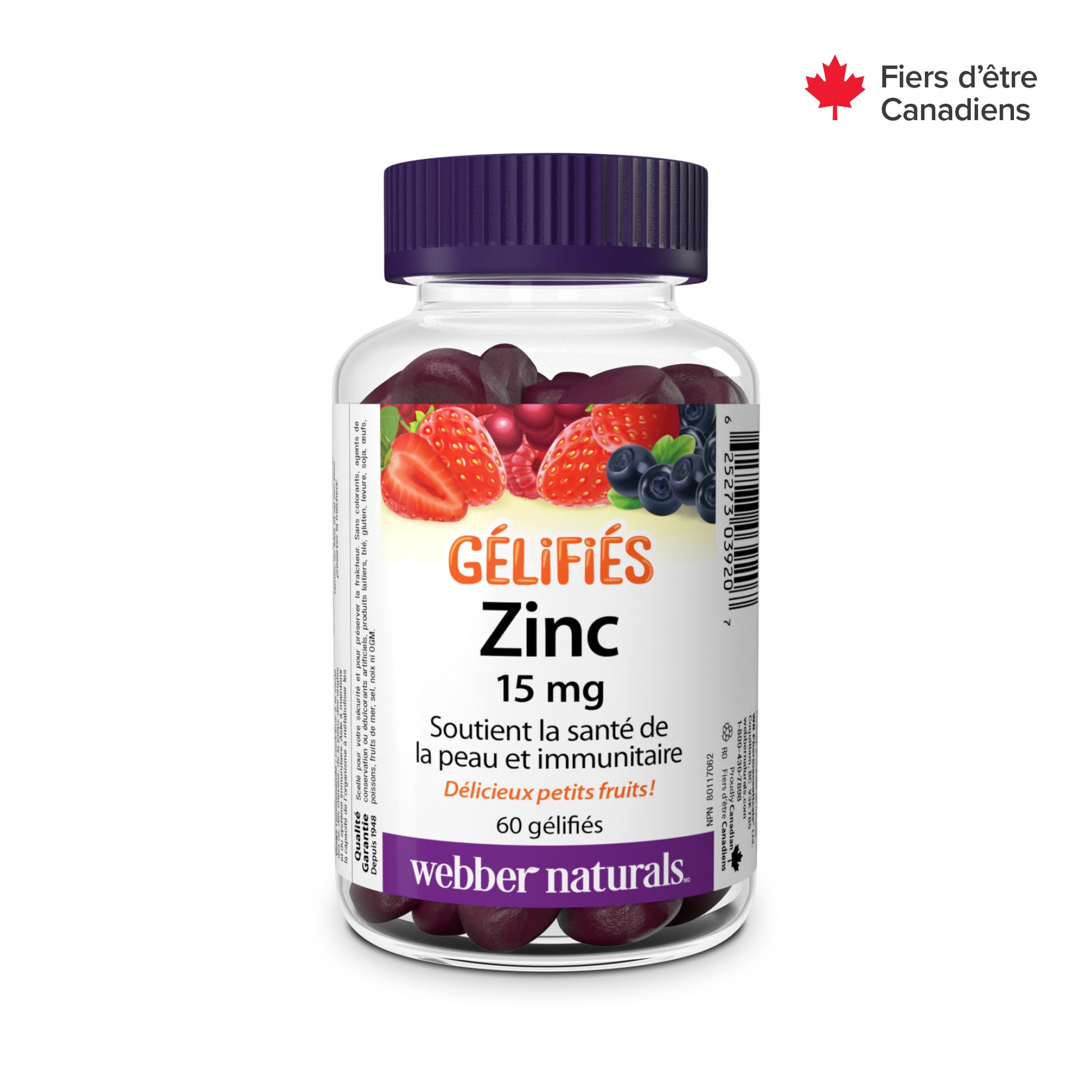 Zinc 15 mg for Webber Naturals|v|hi-res|WN3920