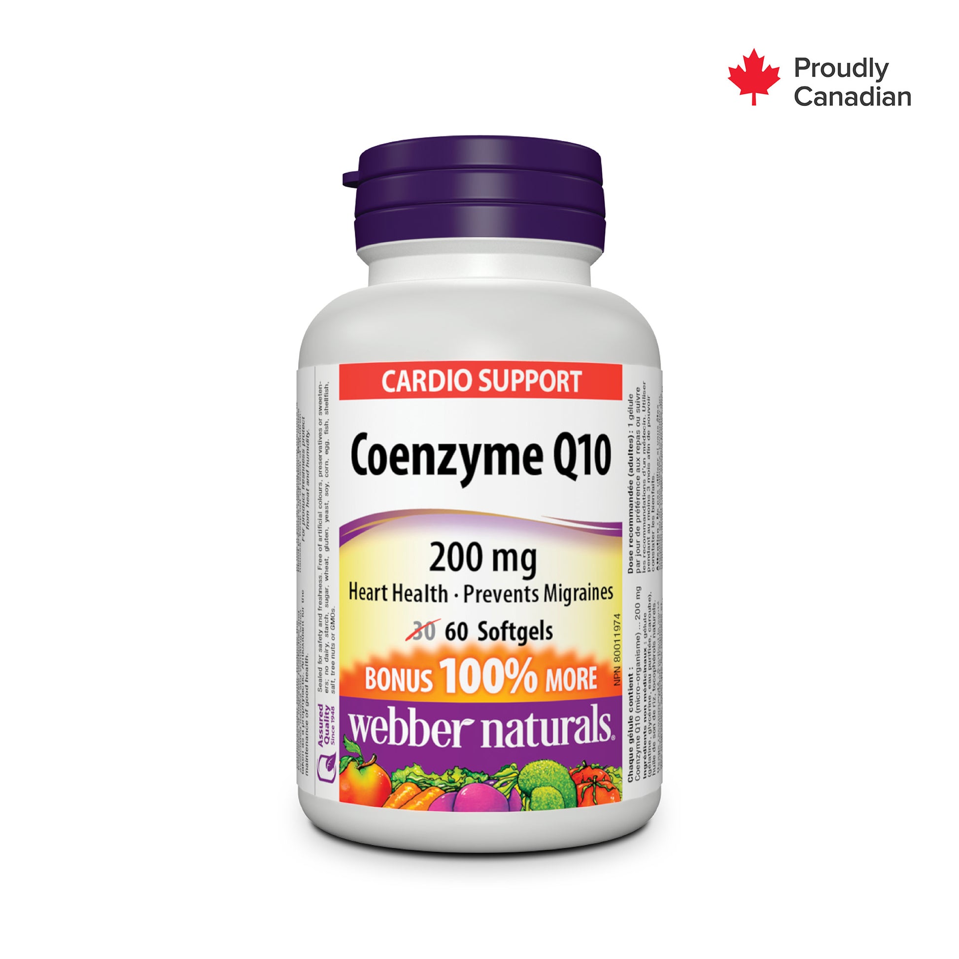 Coenzyme Q10 200 mg for Webber Naturals|v|hi-res|WN3857