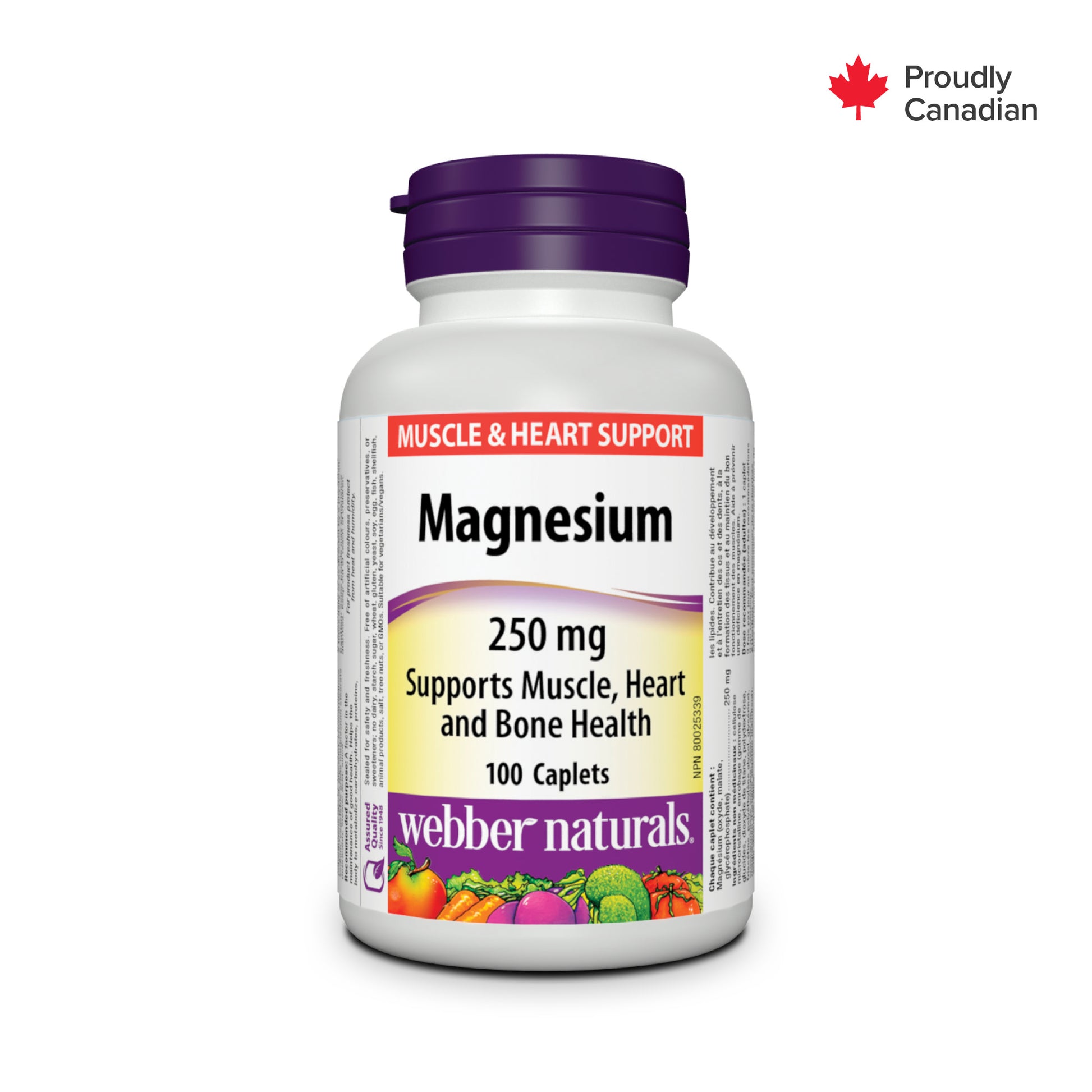 Magnesium 250 mg for Webber Naturals|v|hi-res|WN3163