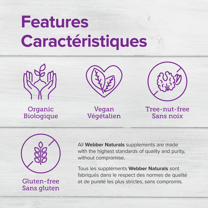 specifications-Organic Flaxseed Food for Webber NaturalsWN5141