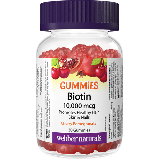 Biotin 10,000 mcg Gummies for Webber Naturals|v|hi-res|WN3911