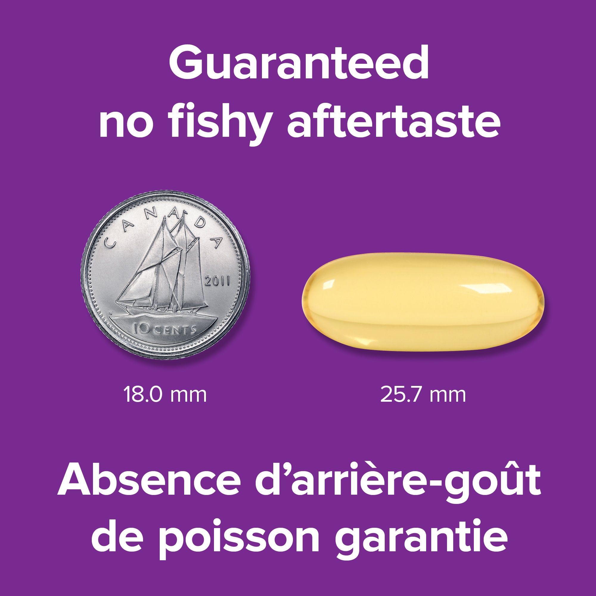 Omega-3 700 mg EPA/DHA No Fishy Aftertaste | Webber Naturals