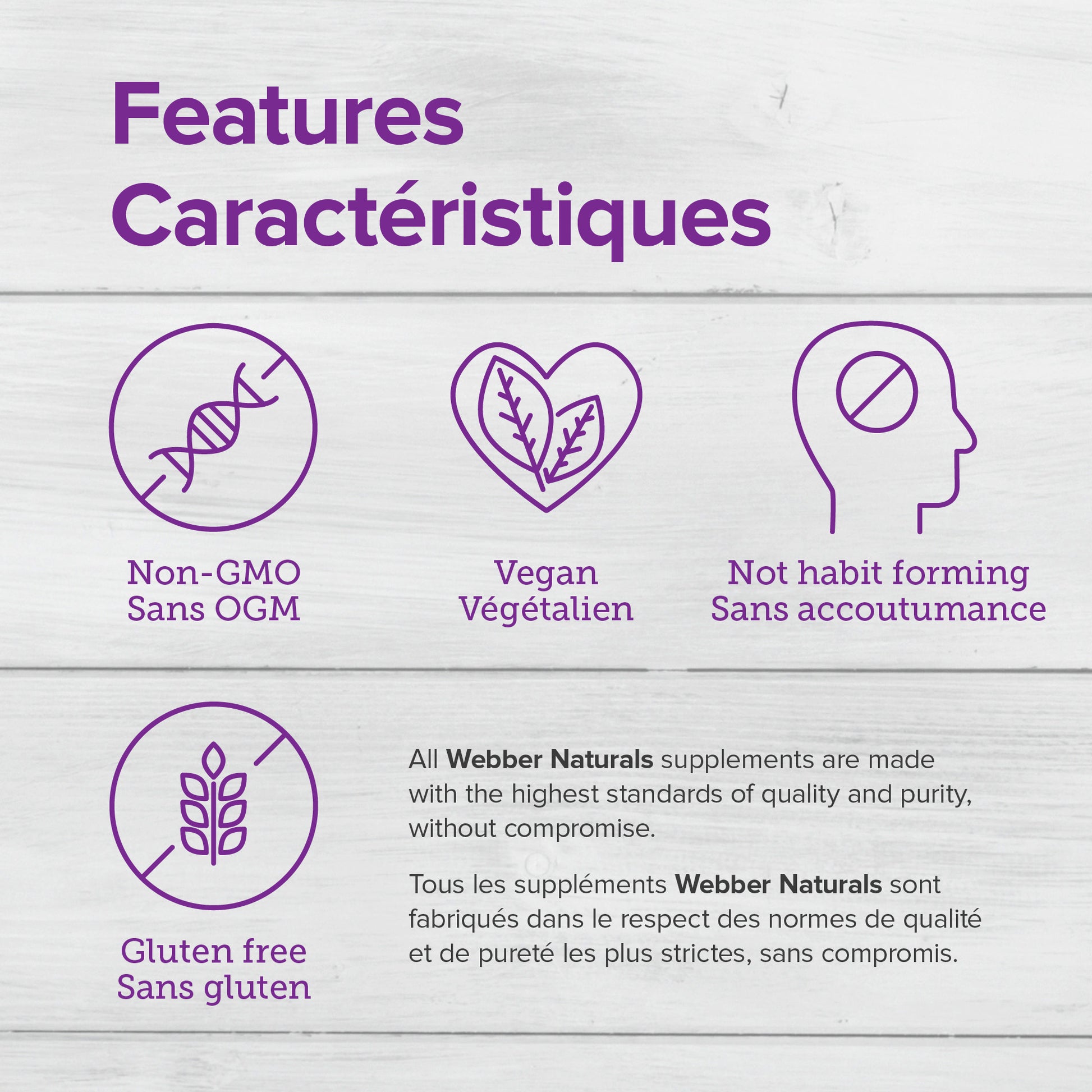 specifications-SAMe 200 mg for Webber Naturals