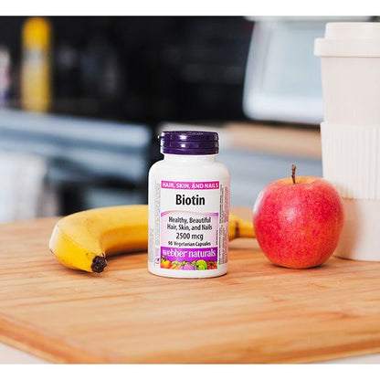 Biotin 2500 mcg for Webber Naturals|v|hi-res|WN3291