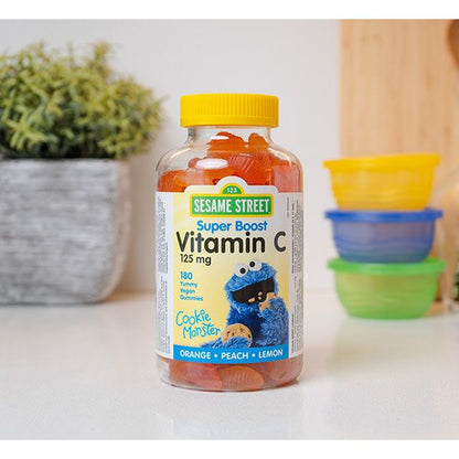 Vitamin C 125 mg Orange • Peach • Lemon for Sesame Street®|v|hi-res|WN3080