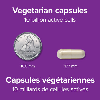 specifications-Probiotic 10 Billion for Webber NaturalsWN3844