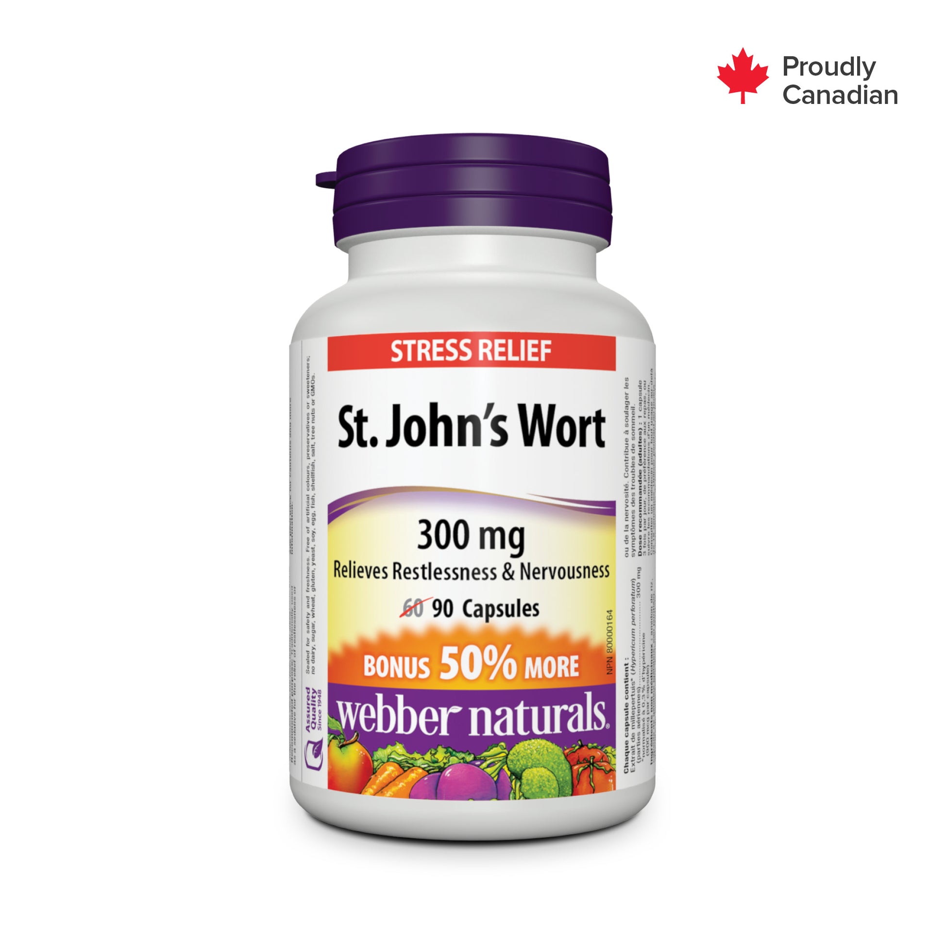St. John’s Wort 300 mg for Webber Naturals|v|hi-res|WN3841