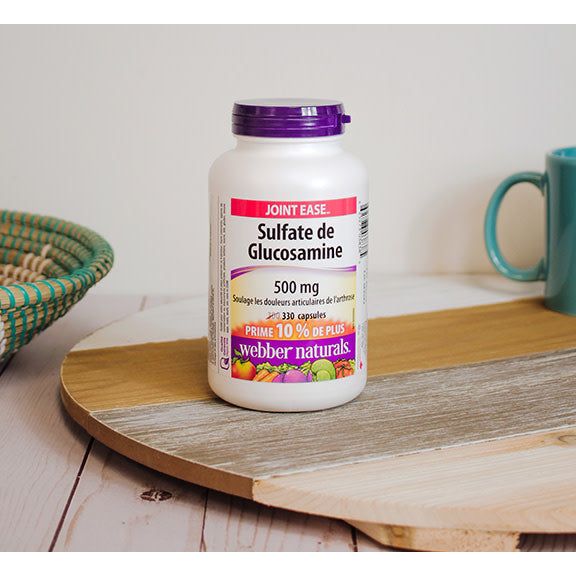 specifications-Sulfate de Glucosamine 500 mg for Webber Naturals