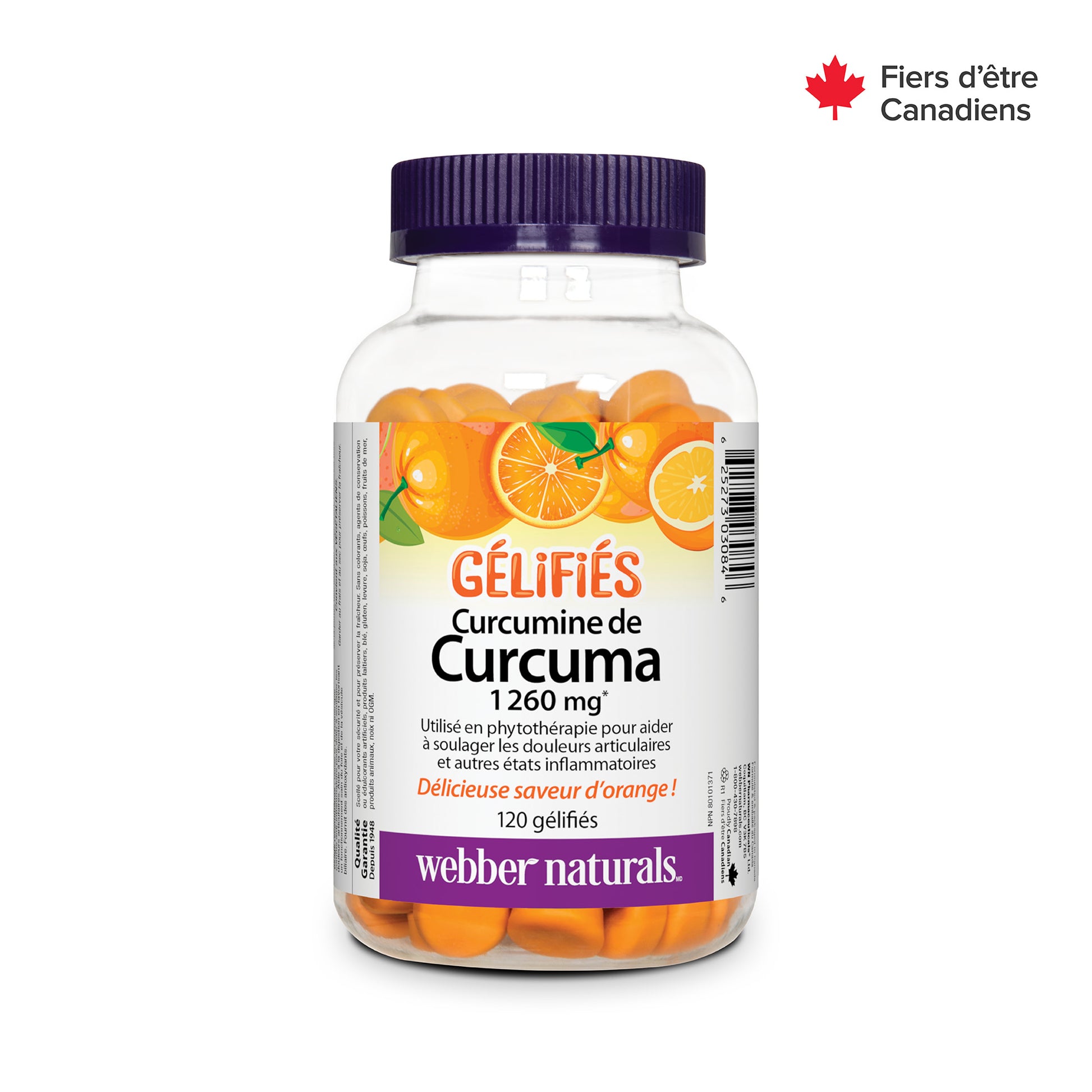Turmeric Curcumin 1260 mg Orange for Webber Naturals|v|hi-res|WN3084