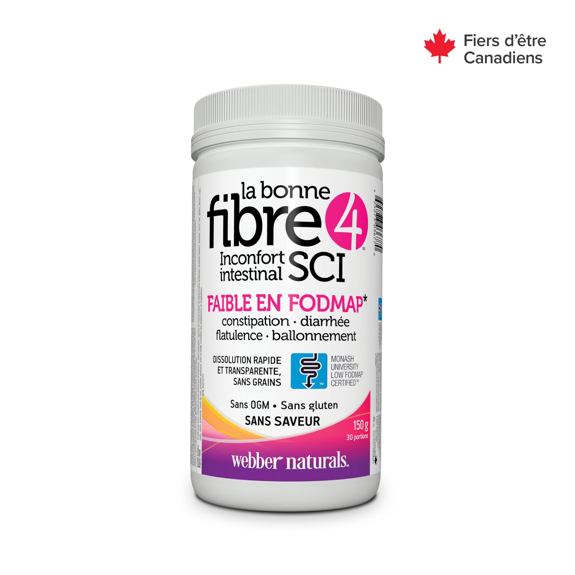 The Right Fibre4® IBS Intestinal Discomfort Unflavoured for Webber Naturals|v|hi-res|WN3677