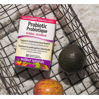 Probiotic 50 Billion for Webber Naturals|v|hi-res|WN3197