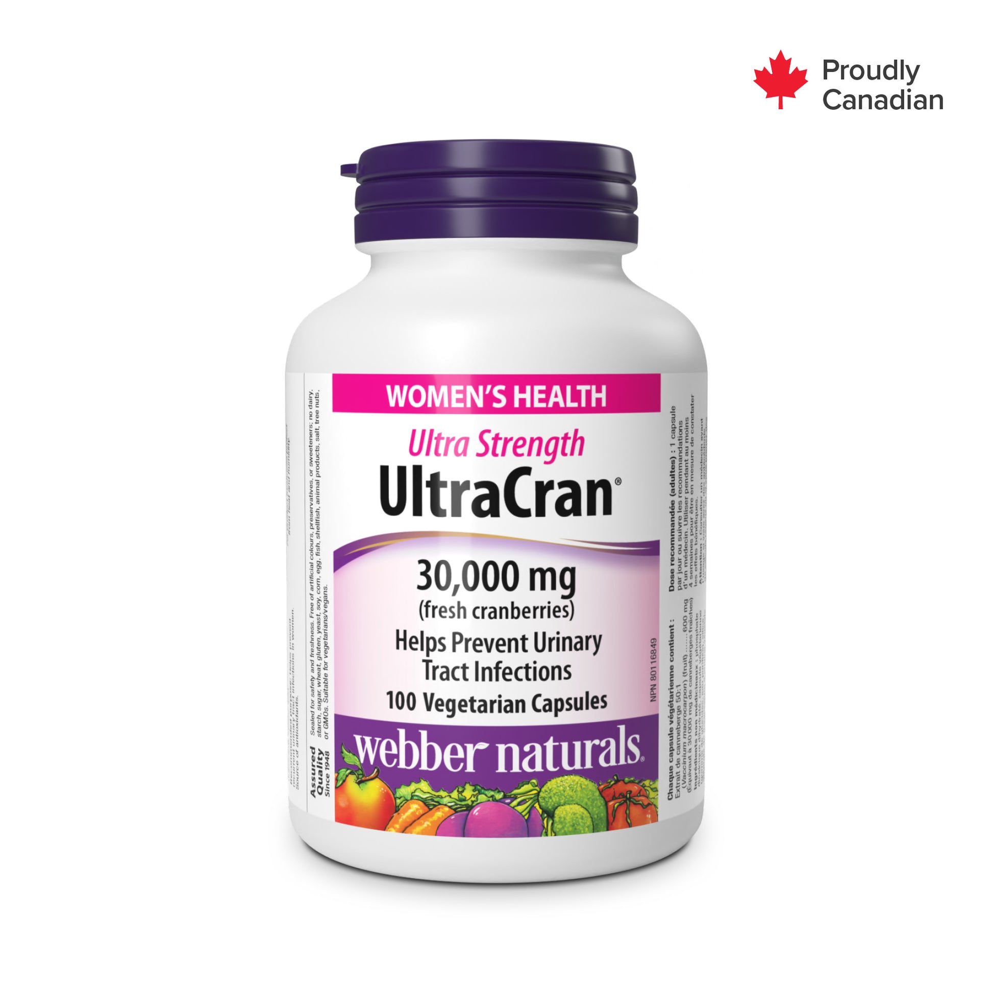 UltraCran® Ultra Strength 30,000 mg for Webber Naturals|v|hi-res|WN3910