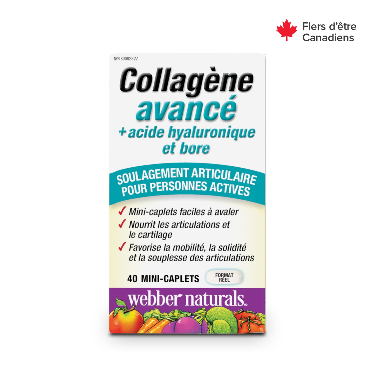 Collagène avancé + acide hyaluronique et bore for Webber Naturals|v|hi-res|WN3661