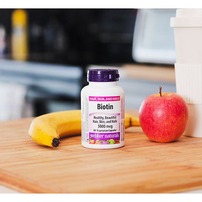 Biotin 5000 mcg for Webber Naturals|v|hi-res|WN3292