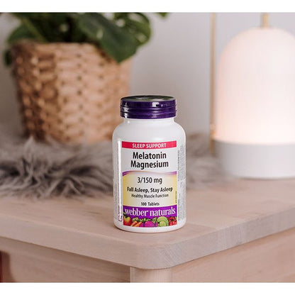 Melatonin Magnesium 3/150mg for Webber Naturals|v|hi-res|WN3173