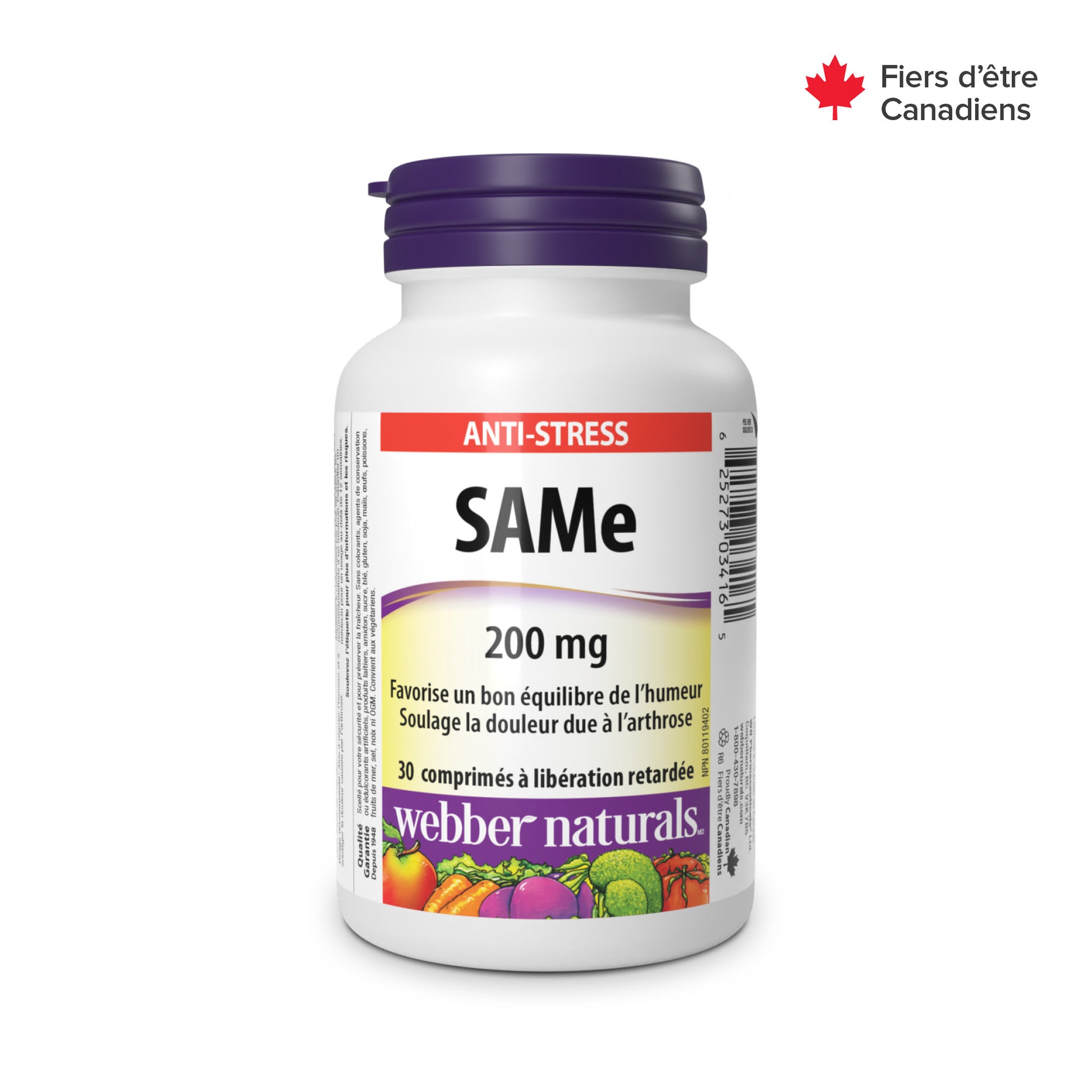 SAMe 200 mg for Webber Naturals|v|hi-res|WN3416