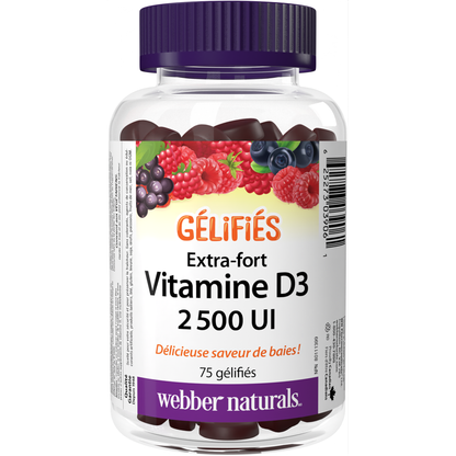 Vitamine D3 2 500 UI Extra-fort for Webber Naturals|v|hi-res|WN3906