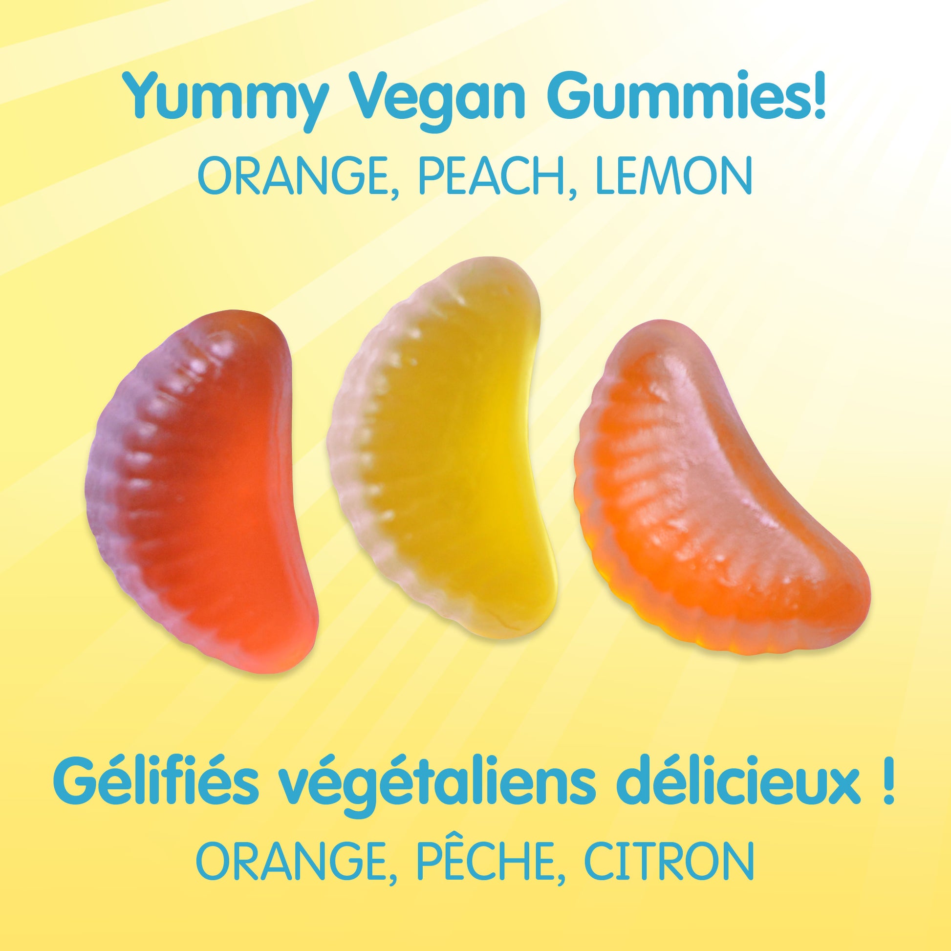 specifications-Vitamine C 125 mg orange • pêche • citron for Sesame Street®