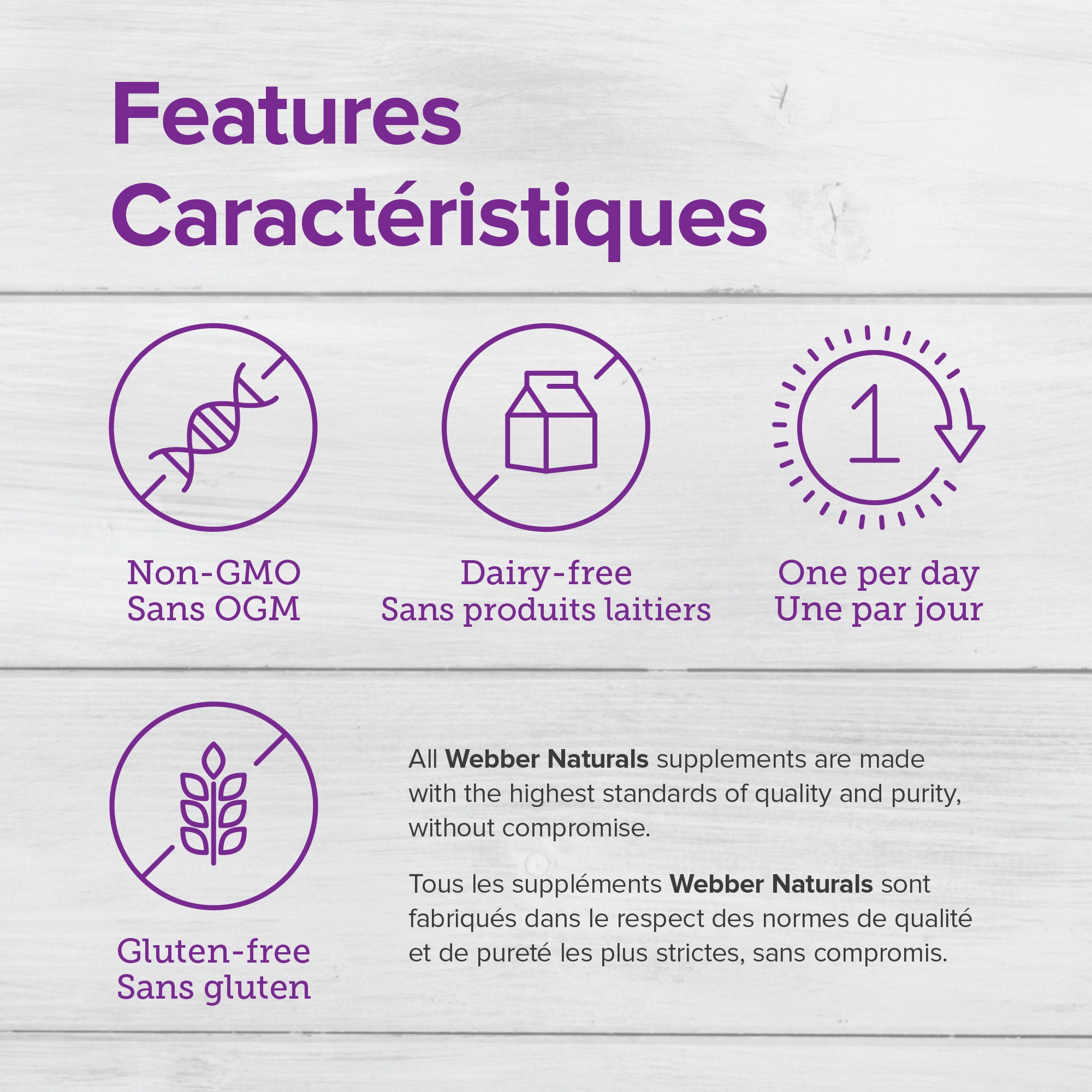 specifications-Vitamin K2+D3 120 mcg/1000 IU for Webber NaturalsWN3929