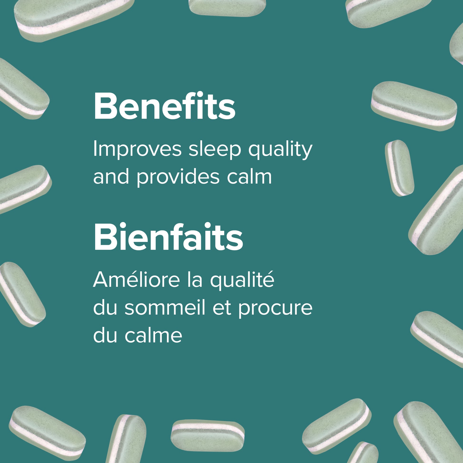 specifications-Cycle veille-sommeil Mélatonine avec L-théanine, 5-HTP et plantes aide-sommeil  for Webber Naturals