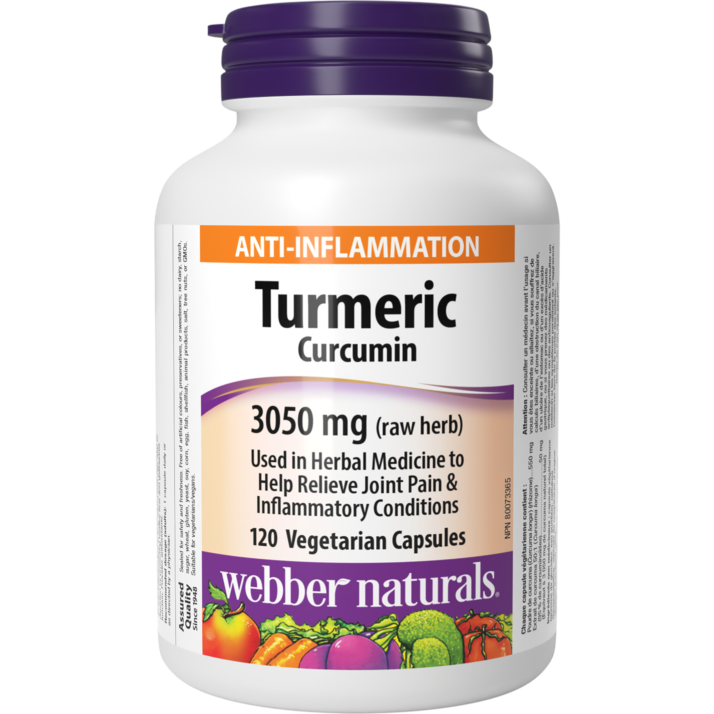 Turmeric Curcumin 3050 mg Veg Capsules ber Naturals