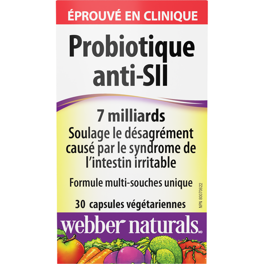 Probiotique anti-SII 7 milliards for Webber Naturals|v|hi-res|WN3222
